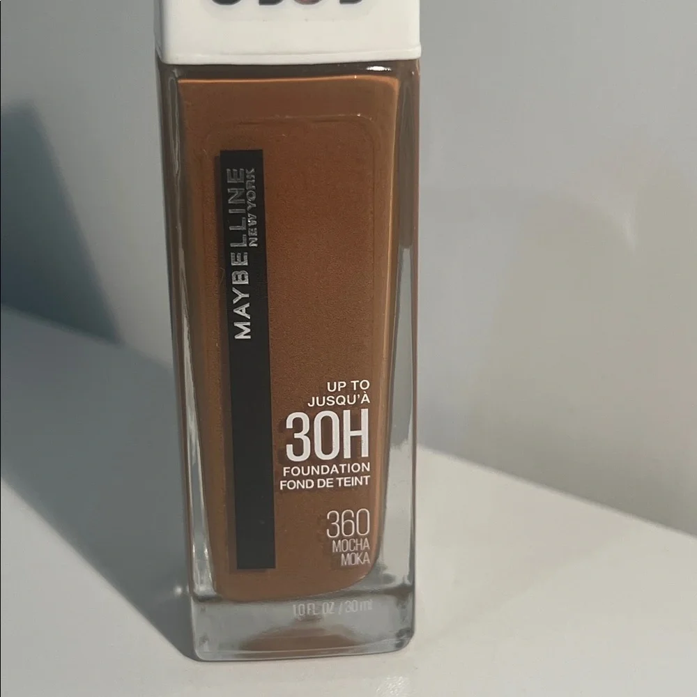 Maybelline 360 MOCHA Super Stay Full Coverage Liquid Foundation NEW Sealed